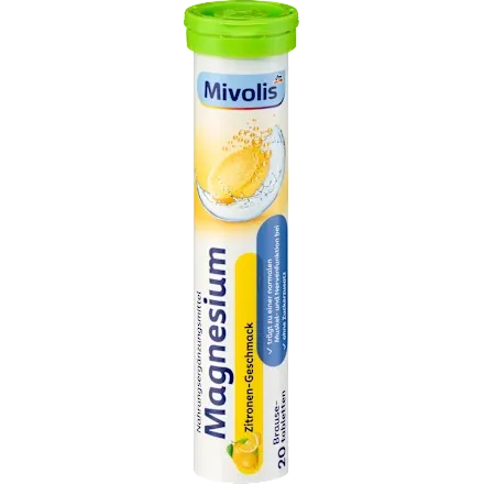 Mivolis Magnésium - 20 Comprimés Effervescents