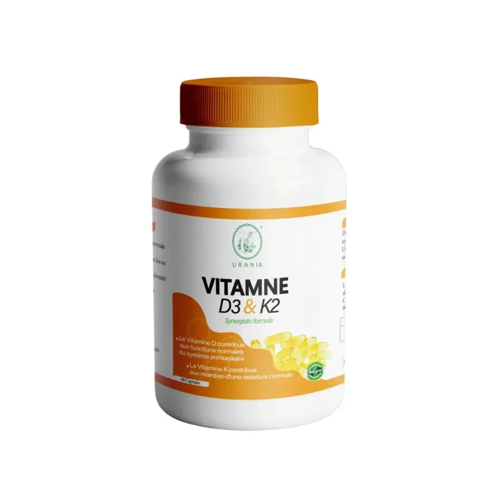 Vitamine D3&k2 – 60 Capsules