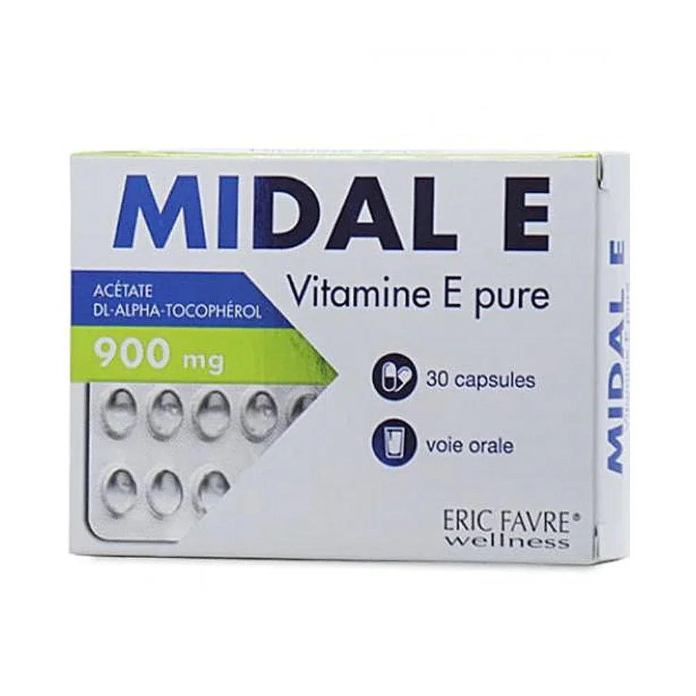 MIDAL E - Vitamine E Pure 900 mg
